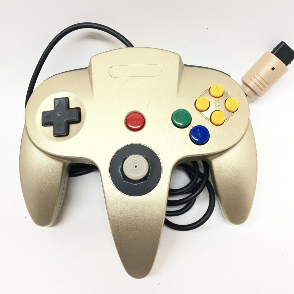 Aftermarket Gold N64 Controller **Read Description***